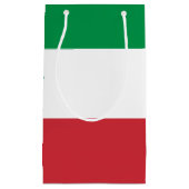 Italienische Flagge Kleine Geschenktüte (Vorderseite)