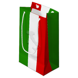 Italienische Flagge Kleine Geschenktüte