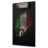 Italienische Flagge Klemmbrett (Links)