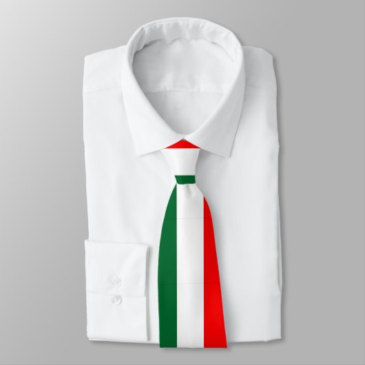 Italienische Flagge Krawatte (Gebunden)
