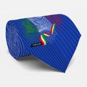 Italienische Flagge Krawatte (Gerollt)