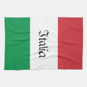 Italienische Flagge Küche Küchentuch (Horizontal)