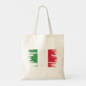 Italienische Flagge - Kunst Tragetasche (Rückseite)