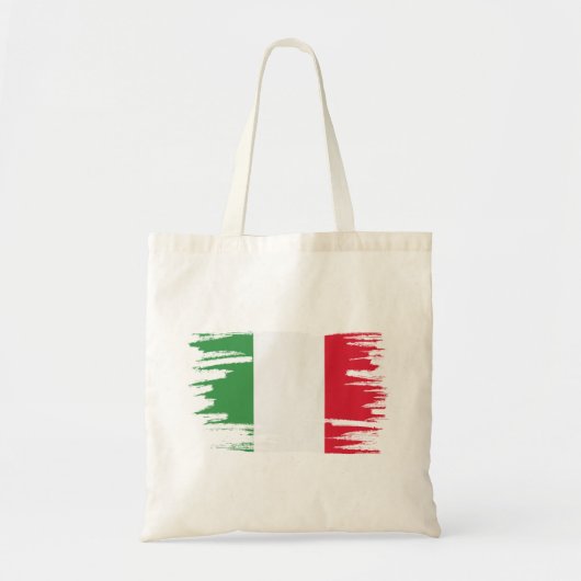Italienische Flagge - Kunst Tragetasche (Vorne)