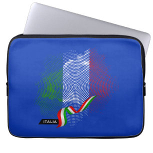Italienische Flagge Laptopschutzhülle