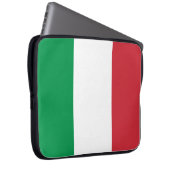 Italienische Flagge Laptopschutzhülle (Vorne Rechts)