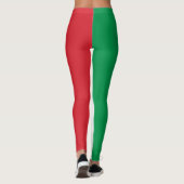 Italienische Flagge Leggings (Rückseite)