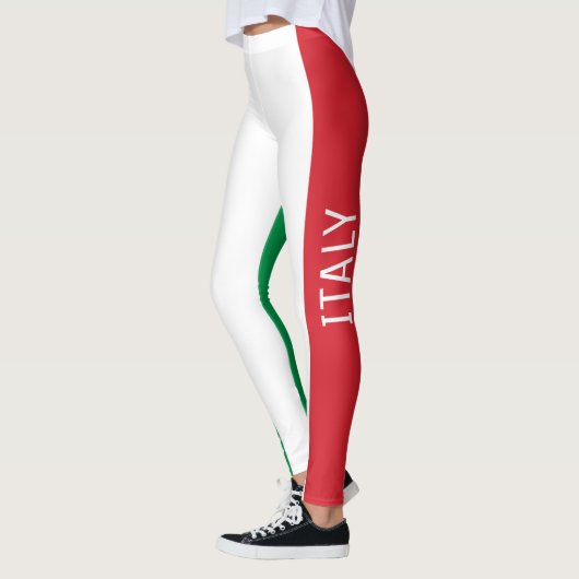 Italienische Flagge Leggings (Links)