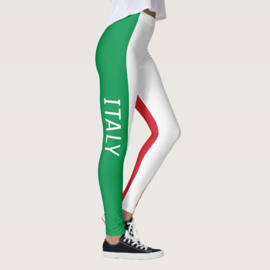 Italienische Flagge Leggings (Rechts)