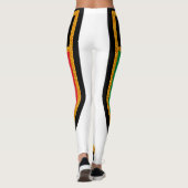 Italienische Flagge Leggings (Rückseite)