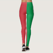 Italienische Flagge Leggings (Rückseite)