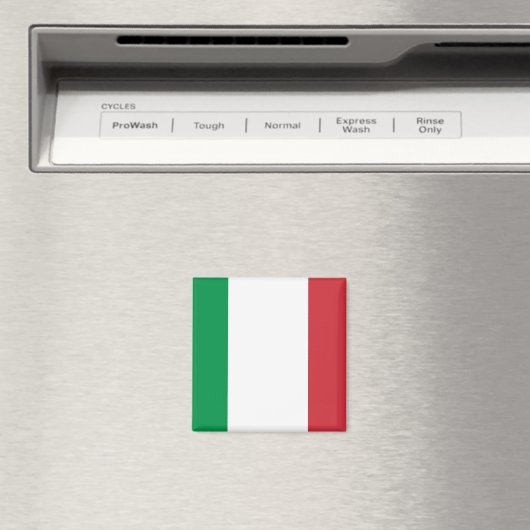 Italienische Flagge Magnet (In Situ (Geschirrspüler))