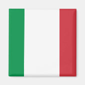 Italienische Flagge Magnet (Vorne)
