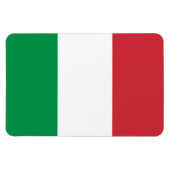 Italienische Flagge Magnet (Horizontal)