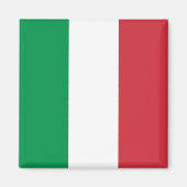 Italienische Flagge Magnet (Vorne)