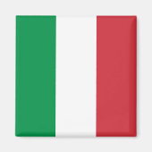 Italienische Flagge Magnet (Vorne)