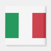 Italienische Flagge Magnet (Vorne)