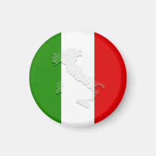 Italienische Flagge Magnet