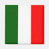 Italienische Flagge Magnet (Vorne)