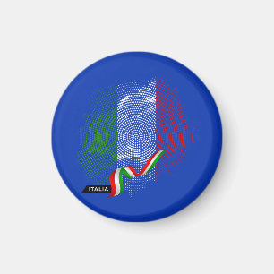 Italienische Flagge Magnet