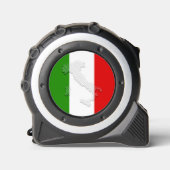 Italienische Flagge Maßband (Vorderseite)