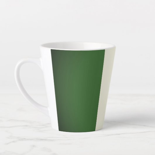 Italienische Flagge Milchtasse (Links)