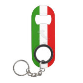 Italienische Flagge Mini Flaschenöffner (Vorderseite)