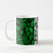 Italienische Flagge mit Kaffee Kaffeetasse (Links)