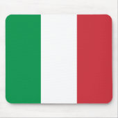 Italienische Flagge Mousepad (Vorne)