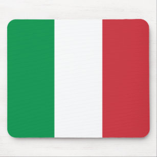 Italienische Flagge Mousepad