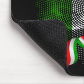 Italienische Flagge Mousepad (Ecke)