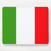 Italienische Flagge Mousepad (Vorne)