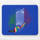 Italienische Flagge Mousepad (Vorne)