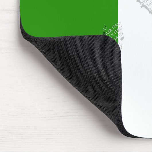 Italienische Flagge Mousepad (Ecke)