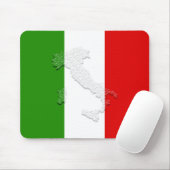 Italienische Flagge Mousepad (Mit Mouse)