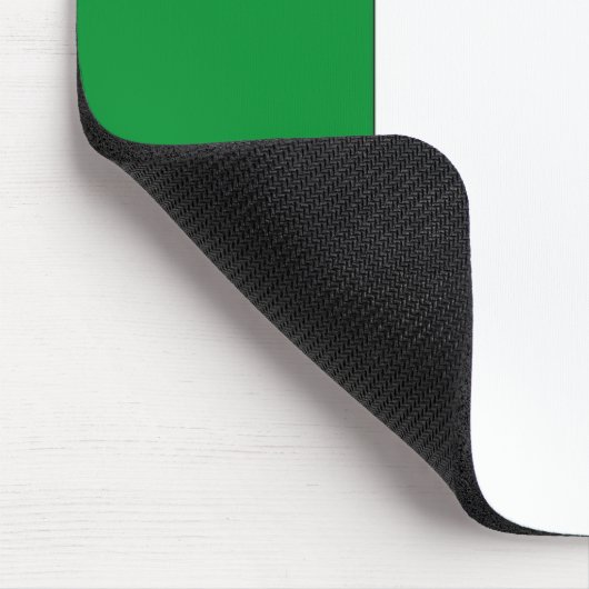 Italienische Flagge Mousepad (Ecke)
