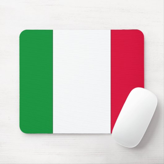 Italienische Flagge Mousepad (Mit Mouse)
