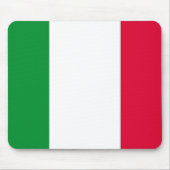 Italienische Flagge Mousepad (Vorne)