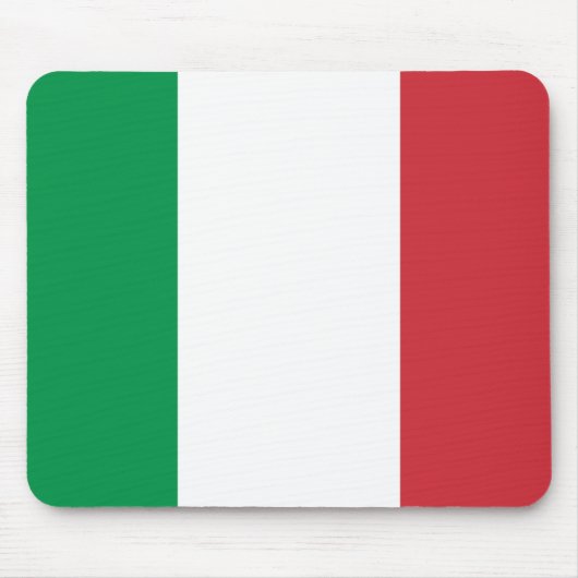 Italienische Flagge Mousepad (Vorne)