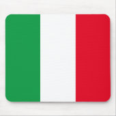 Italienische Flagge Mousepad (Vorne)