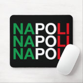 Italienische Flagge NAPOLI Mousepad (Mit Mouse)