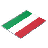 Italienische Flagge Notizblock (Linke Seite)