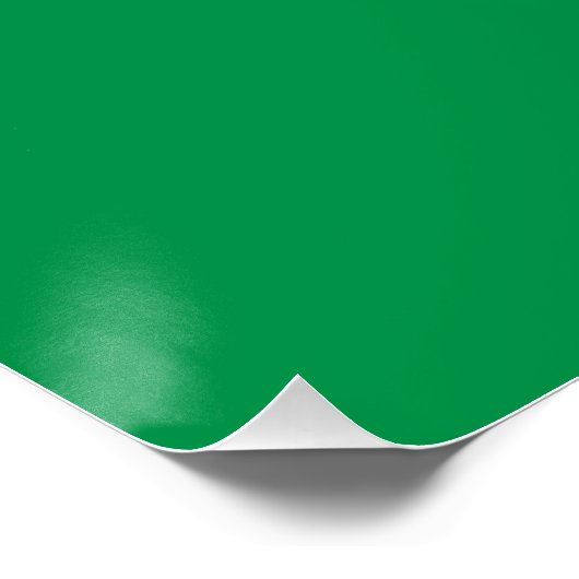 Italienische Flagge Poster (Ecke)