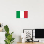 Italienische Flagge Poster (Heimbüro)