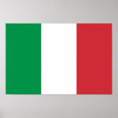 Italienische Flagge Poster (Vorne)