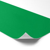 Italienische Flagge Poster (Ecke)