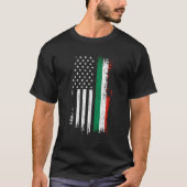 Italienische Flagge Prix Italien USA T-Shirt (Vorderseite)