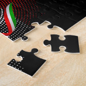 Italienische Flagge Puzzle (Seite)