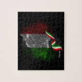 Italienische Flagge Puzzle (Vertikal)