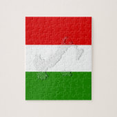 Italienische Flagge Puzzle (Vertikal)